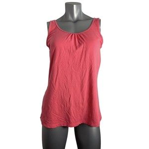 Bold Spirit Active Wear Peachy Pink Women's Tank Top Size L